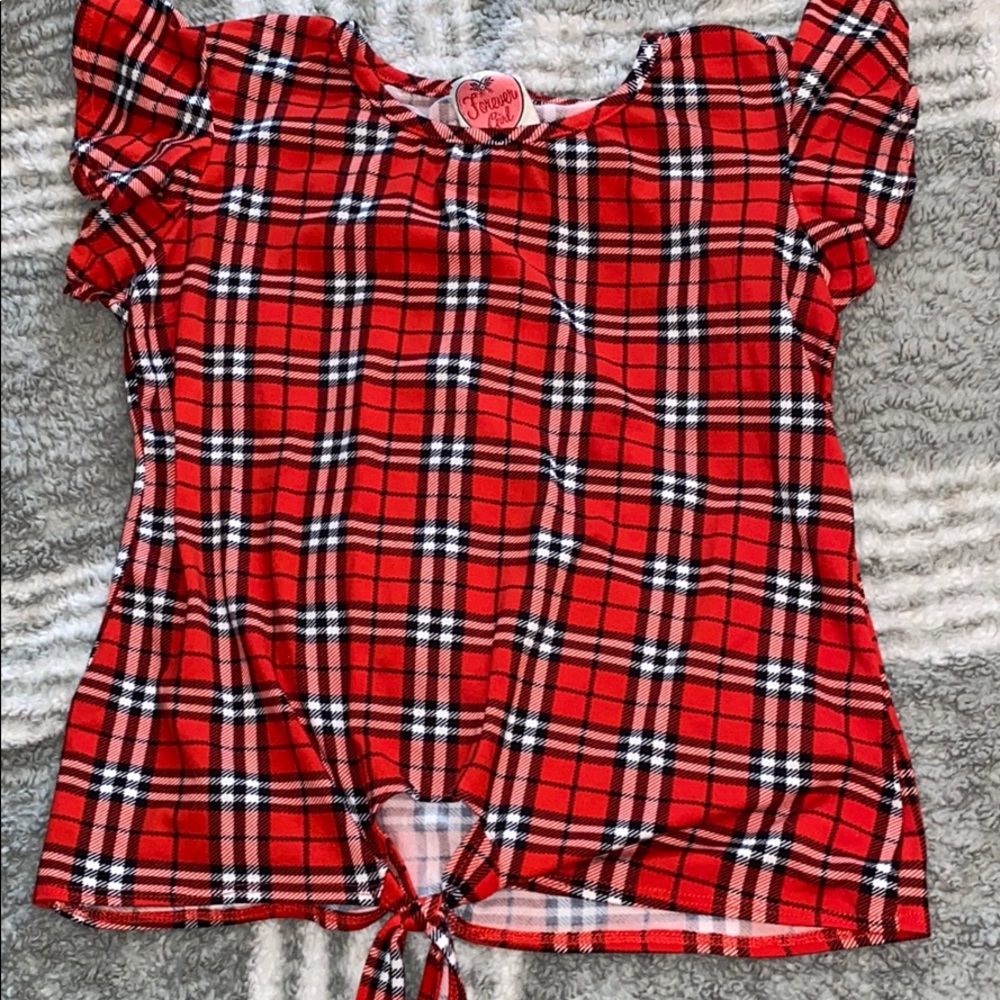 Plaid tshirt